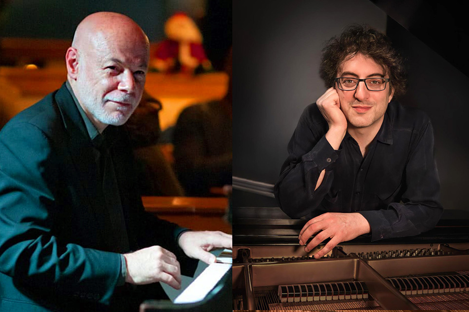 Larry Ham & David Grausman Live piano music at the Fife in Kent, Connecticut